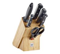 ZWILLING Gourmet 7-pcs, Bloc de couteaux, Nature