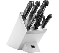 ZWILLING Gourmet 7-pcs, Bloc de couteaux, Blanc
