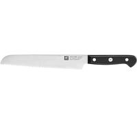 Zwilling Couteau à pain Gourmet 20 cm 36116-201-0 – Acier inoxydable, manche ergonomique noir