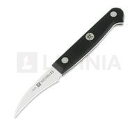 Zwilling Couteau à éplucher Gourmet 6 cm Acier inoxydable Manche ergonomique Noir