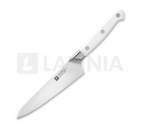 Zwilling Couteau de chef compact Zwilling Pro Le Blanc 14 cm Blanc-acier inoxydable