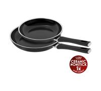 ZWILLING Lumotion 2-pcs, Set de poêles, Noir mat