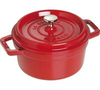 ZWILLING Marmite en fonte avec couvercle 26 cm rond couleur rouge cerise 40509-840-0