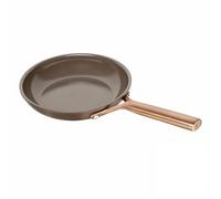 ZWILLING Milano Poêle à frire 20 cm en aluminium, revêtement en céramique antiadhésive, sans PFAS, compatible avec les plaques à induction, passe au lave-vaisselle, fabriquée en Italie, marron