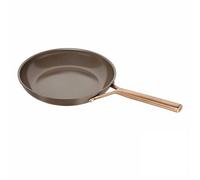 ZWILLING Milano Poêle à frire 28 cm en aluminium, revêtement en céramique antiadhésive, sans PFAS, compatible avec les plaques à induction, passe au lave-vaisselle, fabriquée en Italie, marron