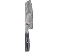 Miyabi Couteau nakiri à fruits rectangulaire Raw 5000FCD 17 cm Damaské noir