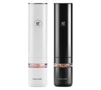 Zwilling Moulin à épices électrique Enfinigy, set de 2, noir/blanc, Moulin à poivre + moulin à sel, Noir, Blanc, Multicolore