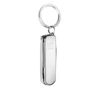 ZWILLING Outil multifonction pour ongles 4-en-1 avec porte-clés, argent | Instrument polyvalent 4-en-1 avec porte-clés pour les réparations rapides des ongles lors de la manucure et de la pédicure