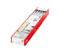 Zwilling Pailles pliées Zwilling Sorrento Lot de 4 Transparent