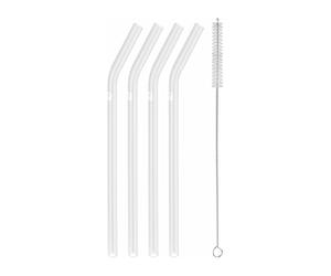 Zwilling Pailles pliées Zwilling Sorrento Lot de 4 Transparent