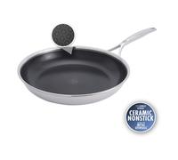 ZWILLING Peak Poêle 30 cm, Inox 18/10, Argent