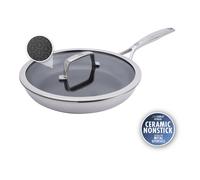 ZWILLING Peak Poêle avec couvercle 26 cm, Inox 18/10, Argent