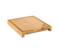 Zwilling Planche à découper Zwilling BBQ+ en bambou avec bac de récupération 39x30 cm