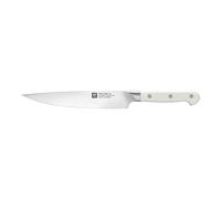 ZWILLING Pro le blanc Couteau à trancher 20 cm, Blanc, Tranchant lisse