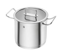 Zwilling Casserole haute Pro 24 cm 8,1 L acier inoxydable 18/10 couvercle en verre