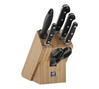 ZWILLING Professional S 7-pcs, Bloc de couteaux, Nature
