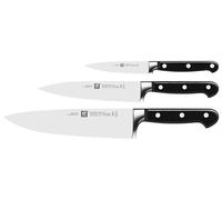 ZWILLING Set de couteaux Professional S 3 pièces – Couteaux larder/garnir, viande, chef – manche noir
