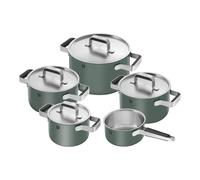 ZWILLING Pure Set de casseroles et poêles, 5-pcs, Inox 18/10