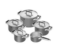 ZWILLING Pure Set de casseroles et poêles, 5-pcs, Inox 18/10