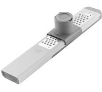ZWILLING Râpe fine Z-Cut 3 en 1, Acier inoxydable 18/10, 27 cm, Plastique Gris