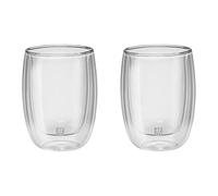 Zwilling Set 2 Pièces. Verre À Café À Double Paroi 200 Ml Tasses Sorrento, Appliqué, Multicolore, 2 Unités (Lot De 1), 2