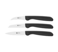ZWILLING Set de Couteaux (3 pièces), Acier Inoxydable, série Twin Grip