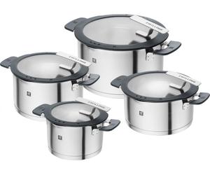 ZWILLING Simplify - Noir - Argent - Acier inoxydable - Acier inoxydable - Noir - Silicone - Verre (66870-004-0)