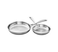 ZWILLING Spirit Lot de 2 poêles à frire en acier inoxydable