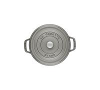 Staub Cocotte ronde La Cocotte fonte 20 cm 2,2 L Gris graphite