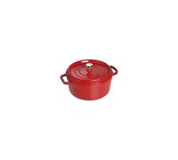 Staub Cocotte ronde en fonte 3,8 l rouge