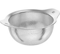 ZWILLING Table Passoire Inox 16 cm, Fond Plat, 2 Poignées | Empilable, compatible lave-vaisselle, idéale pour égoutter pâtes et légumes