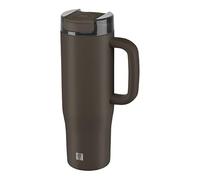 ZWILLING THERMO PLUS Gobelet isotherme avec paille 900 ml, froid jusqu'à 12 heures, double paroi, anti-fuite, léger, passe au lave-vaisselle, sans BPA, chocolat