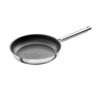 ZWILLING TrueFlow Poêle 24 cm, Acier inoxydable, Noir argenté