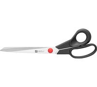 ZWILLING TWIN L Ciseaux de tailleur - Ciseaux de couture en acier inoxydable avec poignées renforcées en fibre de verre, 25 CM, Noir-Argent