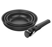 ZWILLING Unlock 4-pcs, Set de poêles, Noir mat