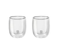SORRENTO Verre Tasse à café expresso double paroi 80 ml ZWILLING - les 2