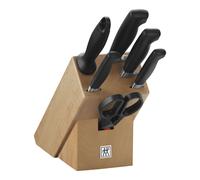 ZWILLING VIER STERNE 7-pcs, Bloc de couteaux, Nature