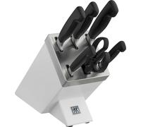 Zwilling Vier Sterne Bloc à couteaux 7 pcs. blanc