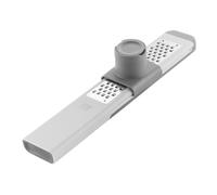 ZWILLING Râpe fine Z-Cut 3 en 1, Acier inoxydable 18/10, 27 cm, Plastique Gris