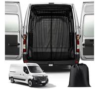 ZWPARTS Moustiquaire Magnétique Personnalisée pour Renault Master H1/H2/H3 et L1/L2/L3 2010-2024 pour Porte Arrière, Moustiquaire pour Van pour Porte Arrière