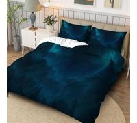 ZXBNNN Ensemble de literie 3 pièces Comprenant Un Motif Cosmique céleste de Nuit étoilée dans l'espace, idéal pour la décoration de Noël des hôtels (240x220cm*1/40x65cm*2)