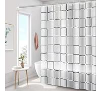 ZXBNNN Rideau de Douche à Motif géométrique Moderne, décoration de Salle de Bain élégante, idéal pour la séparation de la Maison, Rideau de Douche pour salles de Bain 80x160cm(31,5x62,99 Pouces)