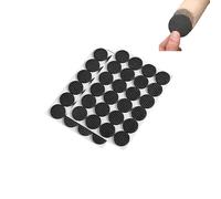 ZXfad 48pcs Tapis en Feutre auto Adhésif, 30 mm de diamètre, 3 mm d'épaisseur, tapis en Feutre pour Meubles, Résistant aux Rayures et Réduisant le Bruit.