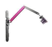 Zxfdsfdbnm Support pour sèche-cheveux mains avec bras réglable et rotation à 360 degrés pour un séchage parfait