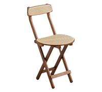 ZXGRfdefa Tabouret, Tabourets de Bar en Bois, Tabouret Petit, déjeuner Effet, sans(Brown,S 46.5cm)