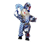 Zxpjkyu Figurine de Clown Adorable, Cadeau D'Halloween pour Collectionneurs, Décoration de Bureau