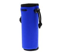 Zxpjkyu Housse Bouteille Eau Étui Néoprène Bouteille Accessoire Transport Gourde Pochette Protection Clip Robuste pour Balades Sorties Entre Amis