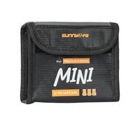 Zxpjkyu Lipo Sac Rangement Pochette Protection Sécurité Résistant Feu Tissu Retardant Flamme Portable pour Organisation Extérieure Garage, 12x9.5x6.3cm