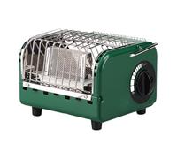 Zxpjkyu Mini Chauffage à Cassette, Chauffage à de Camping Extérieur, Chauffage D'appoint Portable à Eau Bouillante pour Cheminée, Vert