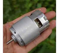 zxxin-Moteurs à Courant continu, 12V 14.4V 18V Puissance Haute Vitesse à Grande Vitesse Tool Tool Tool Perceuse électrique, Moteur DC 300W RS-775WC, Durable (Speed(RPM) : RS 775WC 8514 18V)